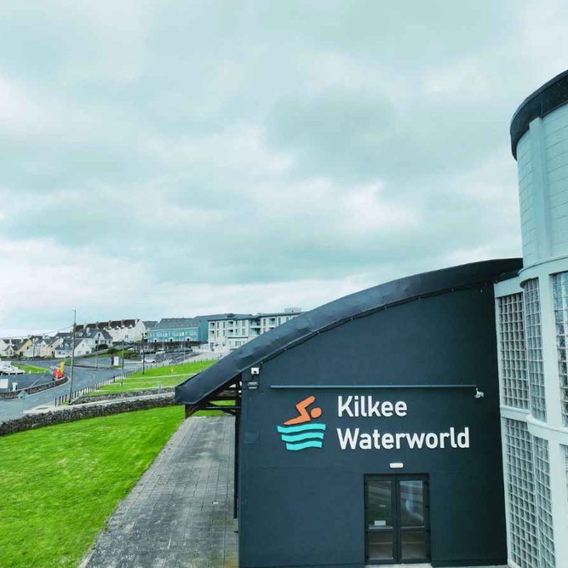 exterior shot of Kilkee Waterworld