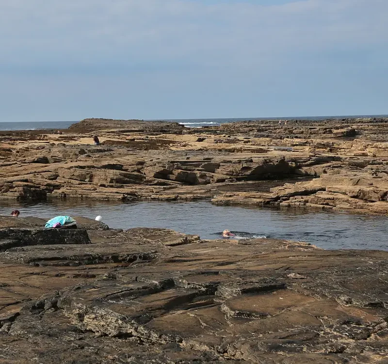 Pollock Holes in County Clare